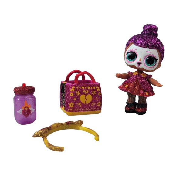 LOL Surprise Doll Accessor Bebe Bonita Eye Spy Spooky Glitter Halloween 7 PC MGA - Picture 2 of 9
